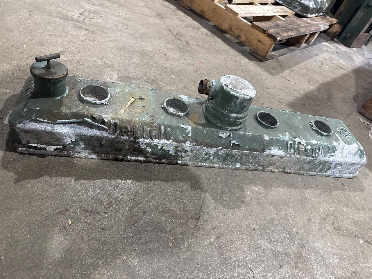 Detroit Diesel Inline 6-71 Cast Aluminum Valve Rocker Cover - Used