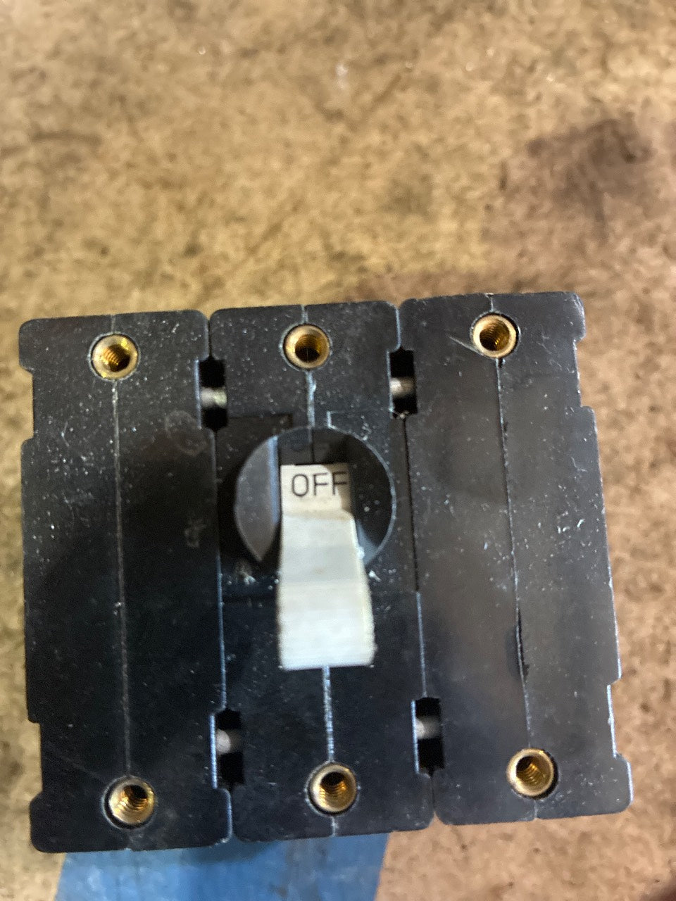 Airpax UPG666-24851-5 3-Pole 30A 250V Magnetic Circuit Breaker (Cust P/N 206-087) - Used