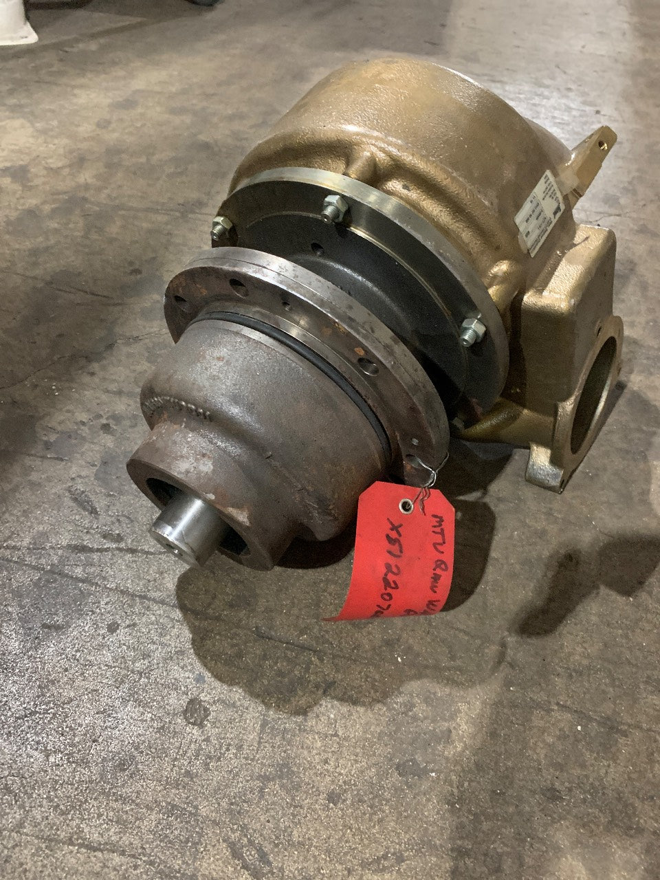 MTU X51220700005 Raw Water Pump - Used