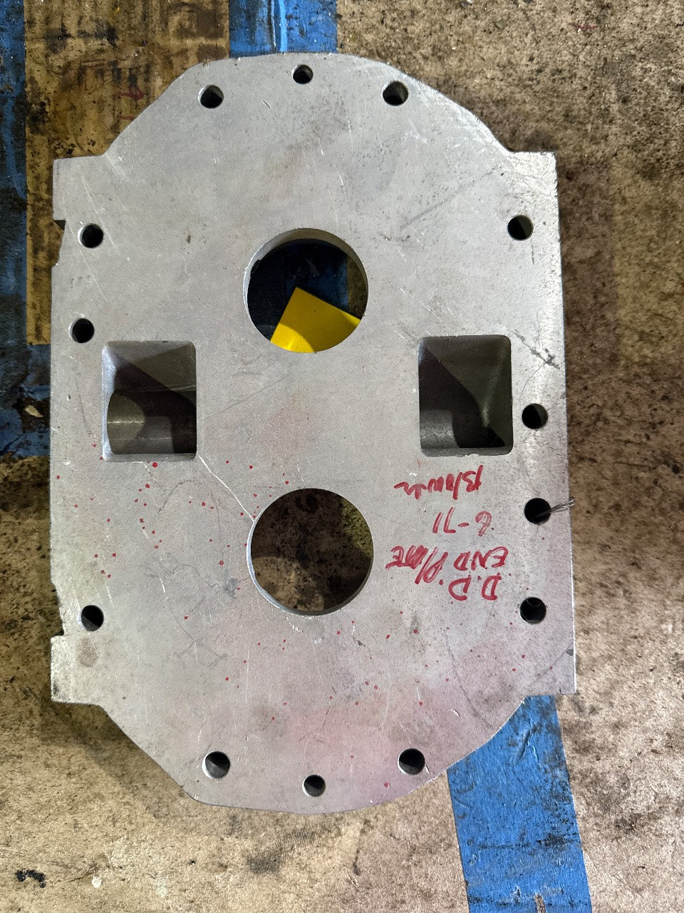 Detroit Diesel 6-71 Blower End Plate Assembly - Used