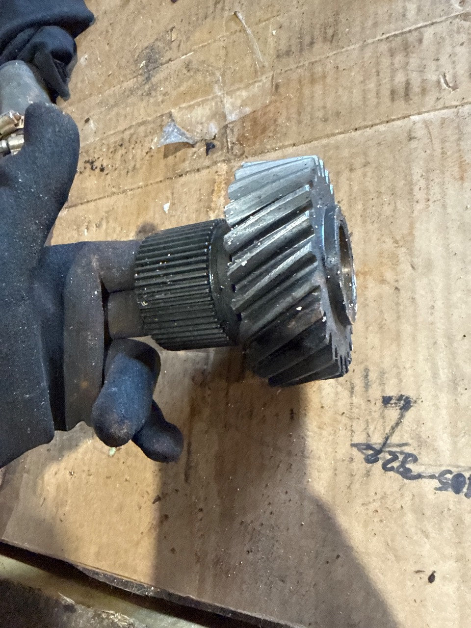 Twin Disc PX Series Helical Cluster Gear Marine Transmission Pinion - Used