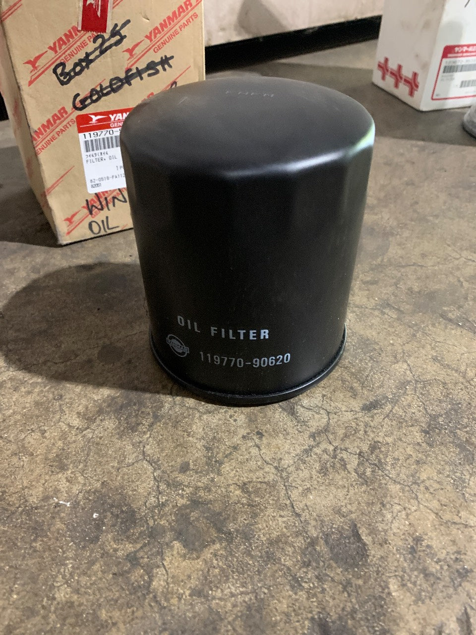 Yanmar 119770-90620 Oil Filter for 6LP / 4LH Marine Diesel - New