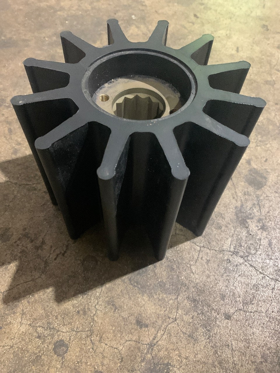 Jabsco 17936-0001-P Neoprene Impeller 12-Blade Splined for Detroit Diesel Raw Water Pump - New