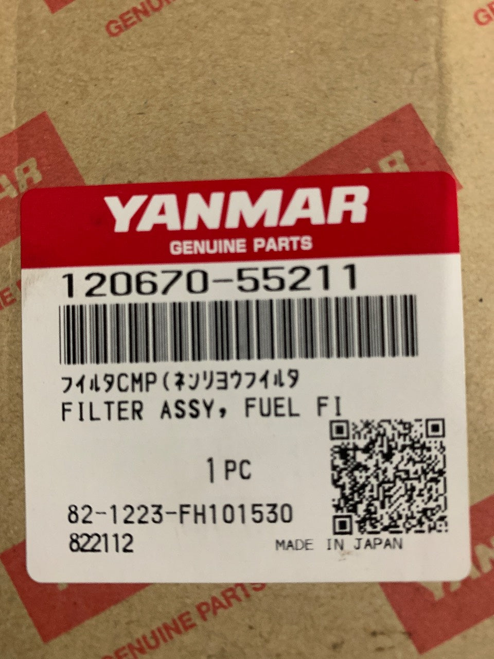 Yanmar 120670-55211 Fuel Filter Assembly - New