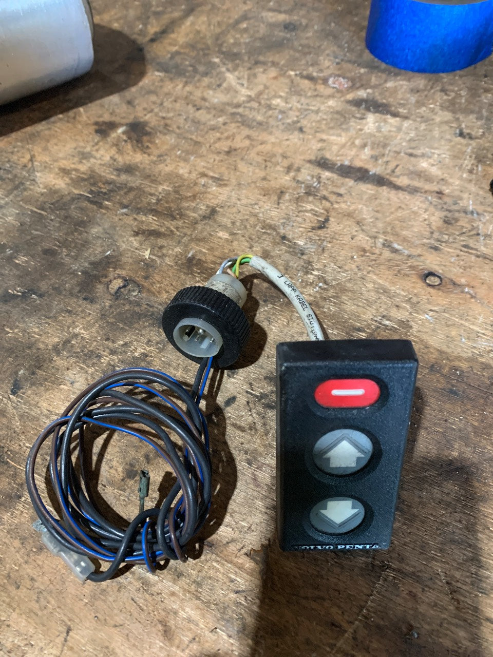 Volvo Penta 3855650 Power Trim & Tilt Control Panel Switch - Used