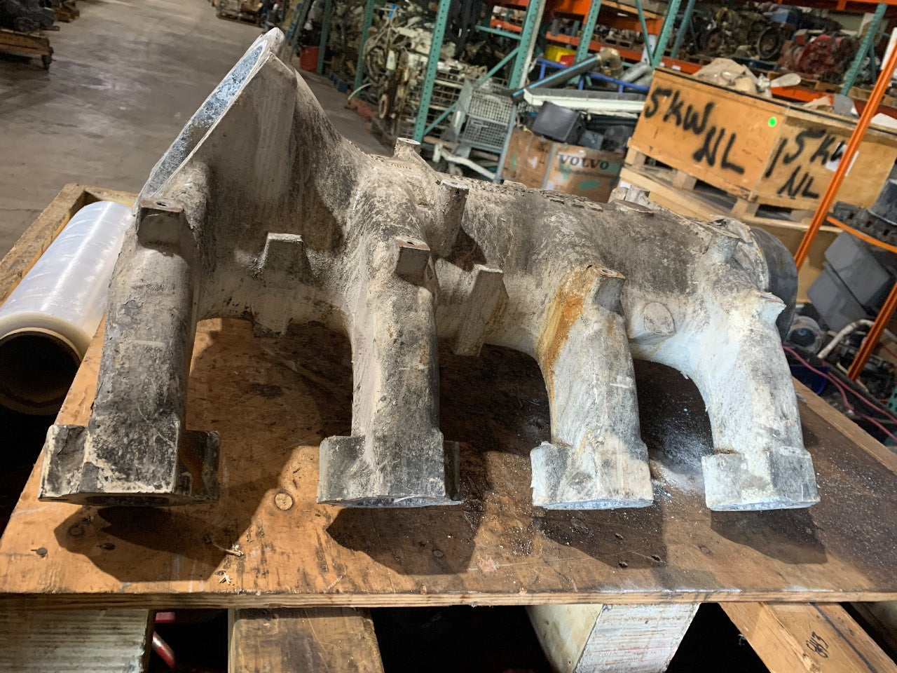 MTU 5360 900 08 37 Air Intake Manifold for Detroit Diesel / MTU Series 2000 V8 - Used