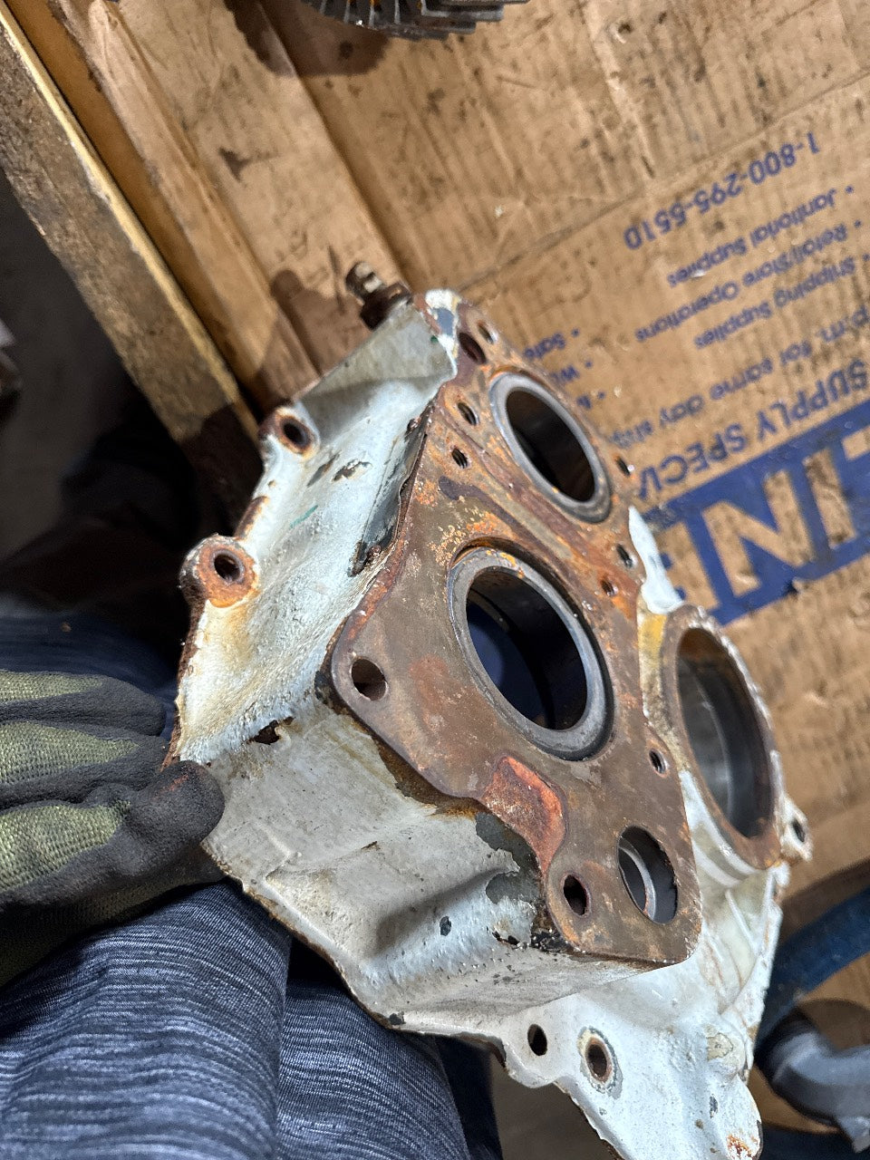 Twin Disc 9996B Rear Cover Housing for MG502 Marine Transmission - Used