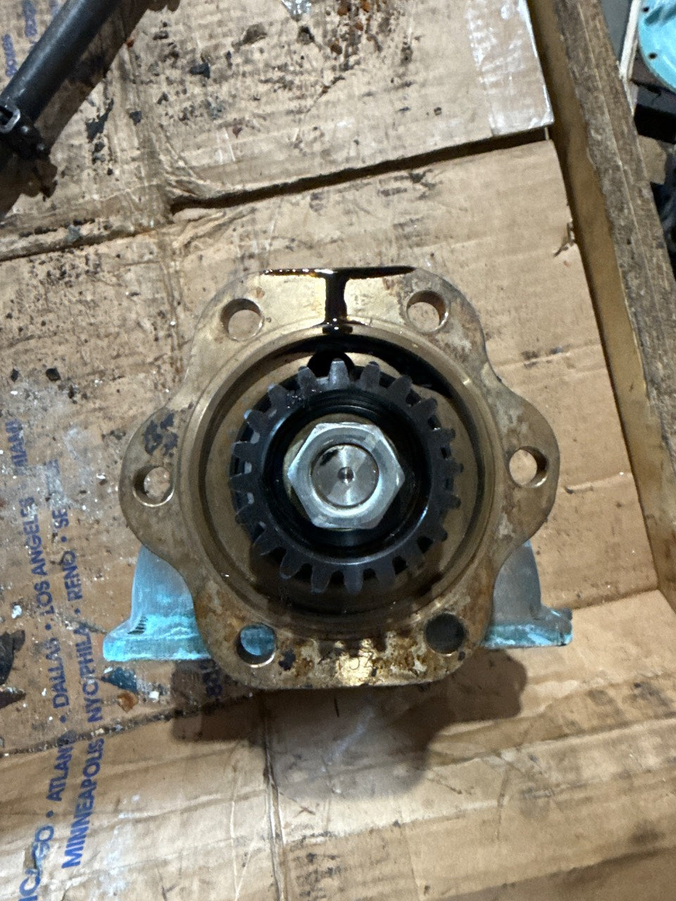 JMP Detroit Diesel 8V71/8V92 Gear-Driven Raw Water Sea Pump - Used