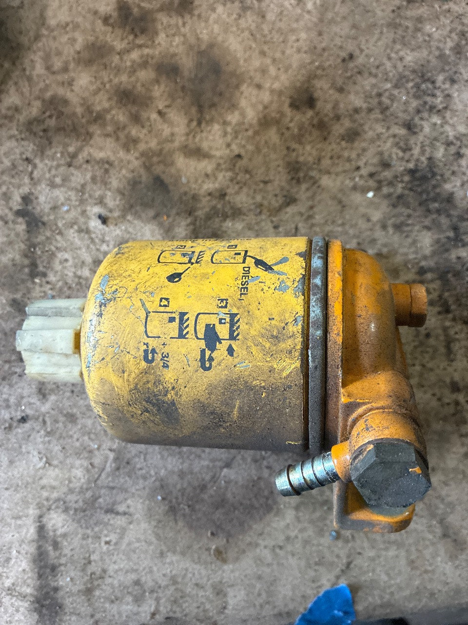 Vetus STM6590 Marine Diesel Fuel Filter / Water Separator Assembly - Used