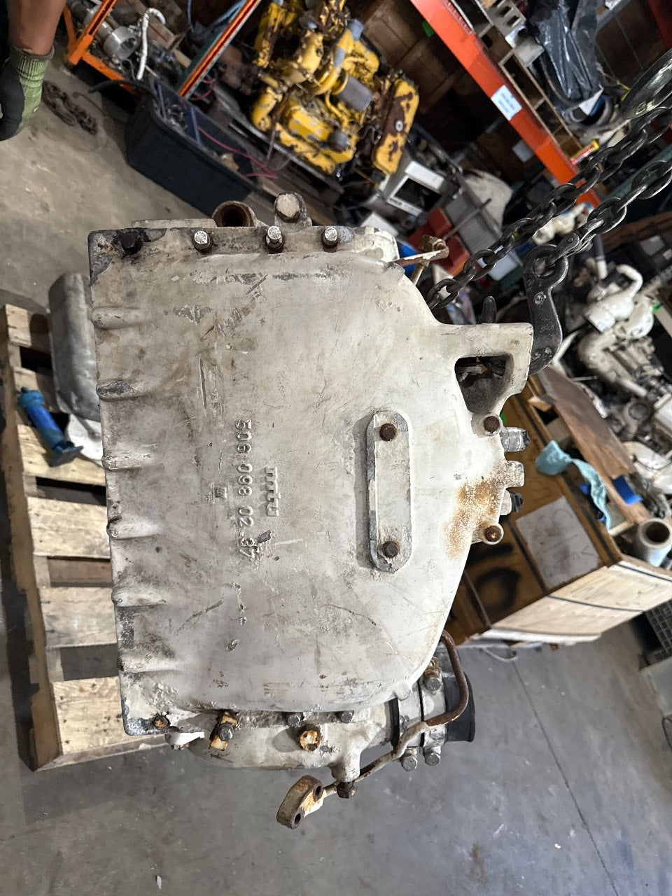 MTU 506 098 02 37 Intake Air / Charge Air Housing Assembly - Used Take-Off
