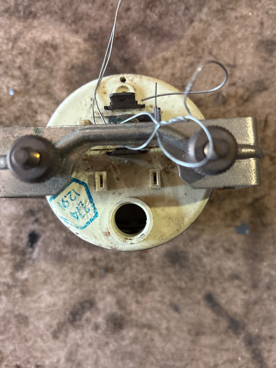 Volvo Penta 863938 Turbo Boost Pressure Gauge 0-42 PSI / 0-3 x100 kPa - Used