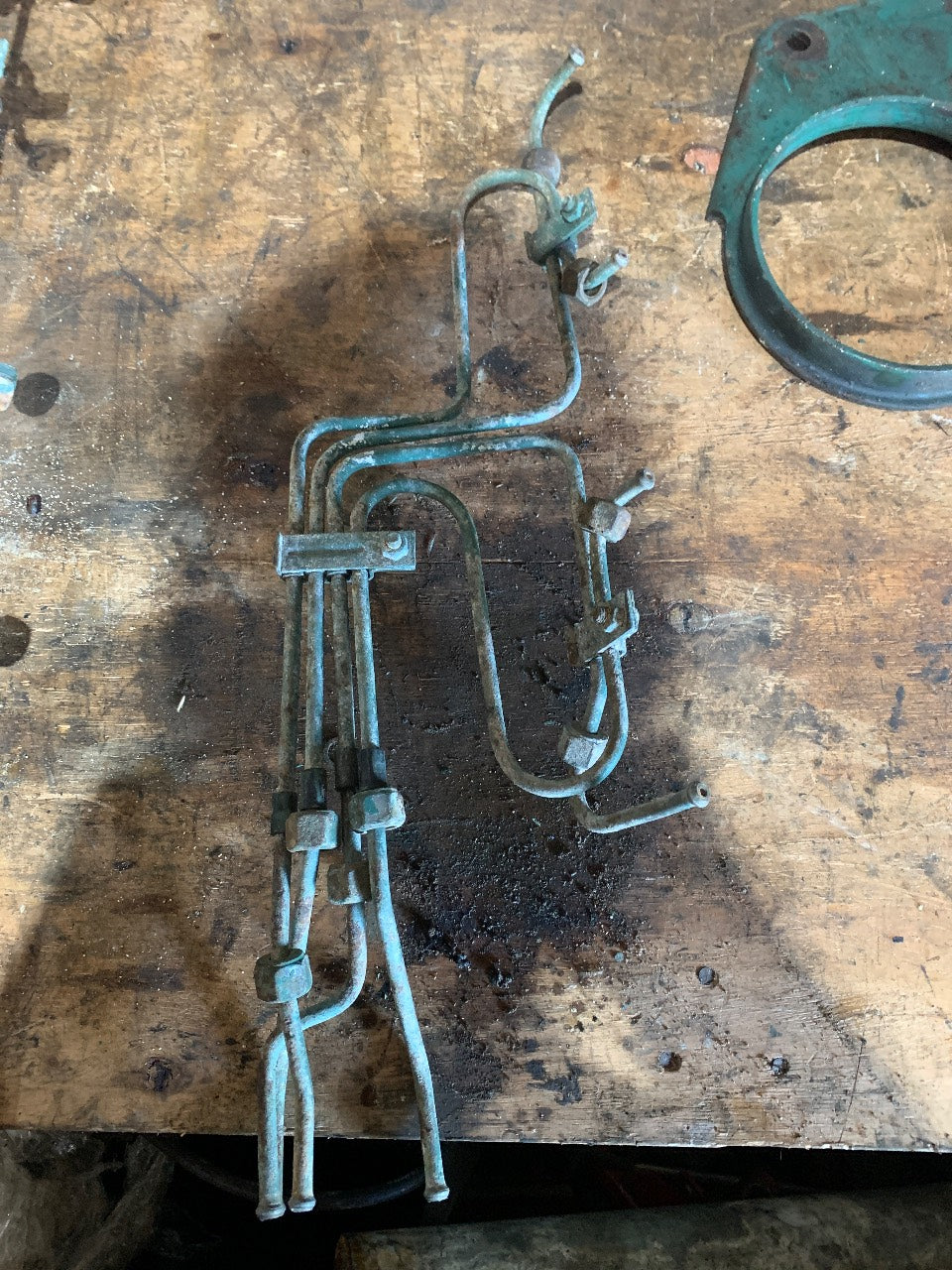 Volvo Penta Injector Fuel Line Set for TAMD40 / TMD40 / AQAD40 - Used
