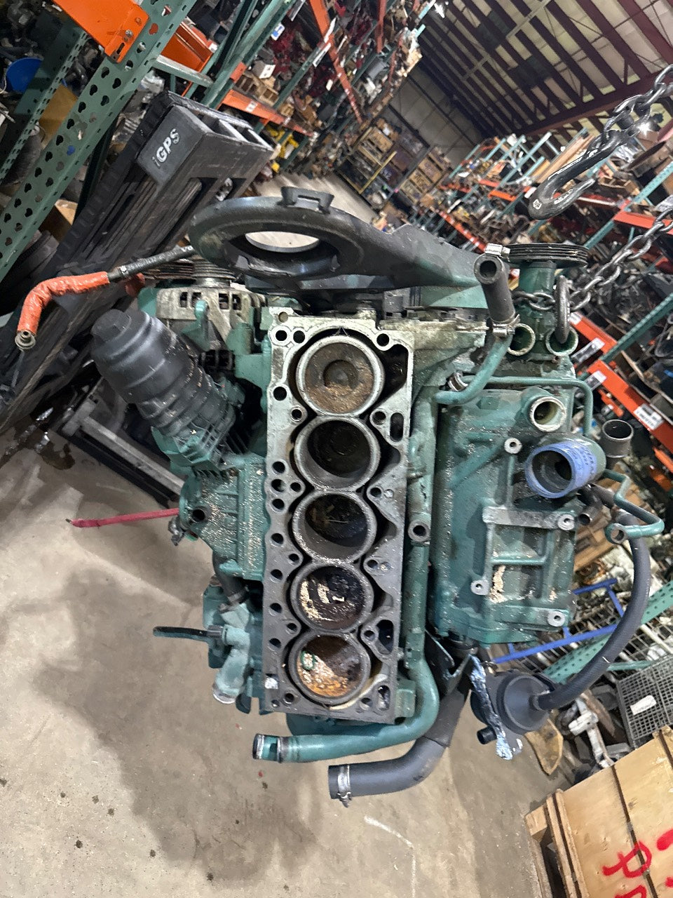 Volvo Penta D4 Marine Diesel Short Block - Used Core