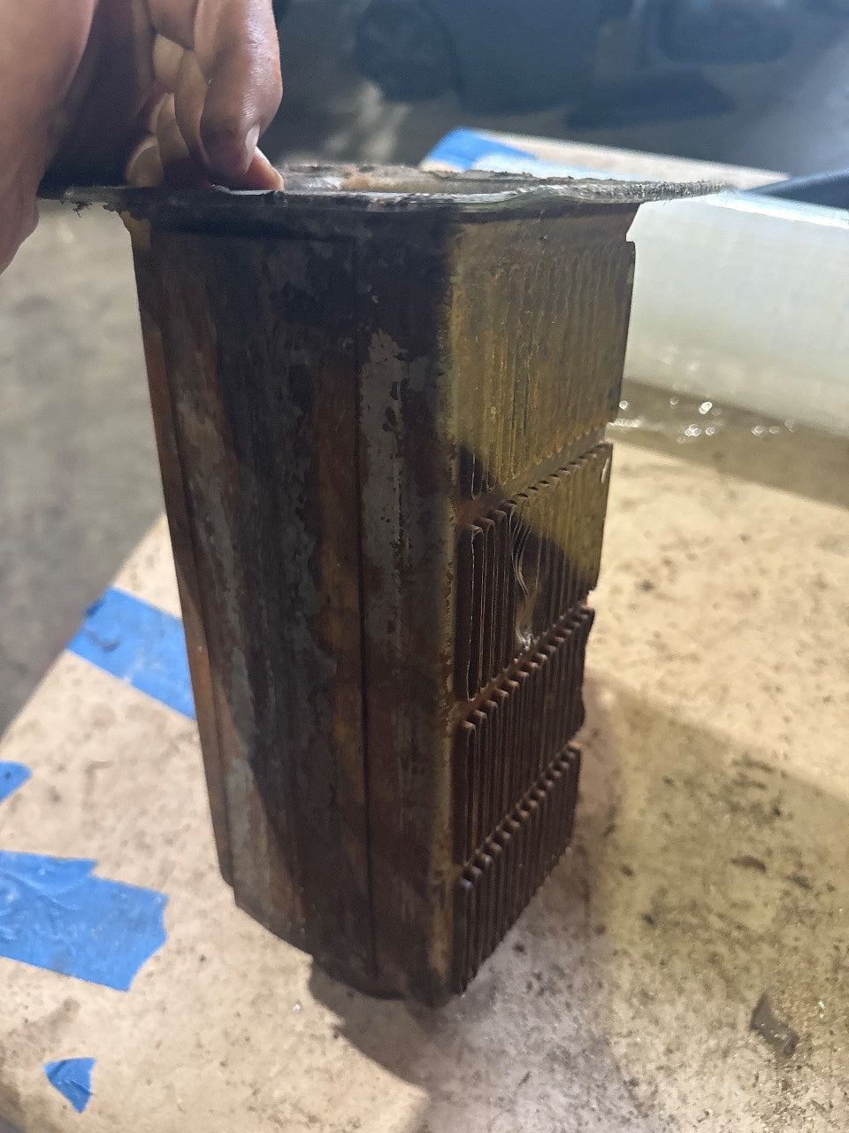 Detroit Diesel Heat Exchanger Core for 6-71 / 4-53 - Used Core