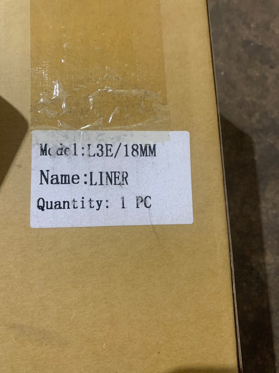 Mitsubishi L3E Cylinder Liner Sleeve 18MM - New