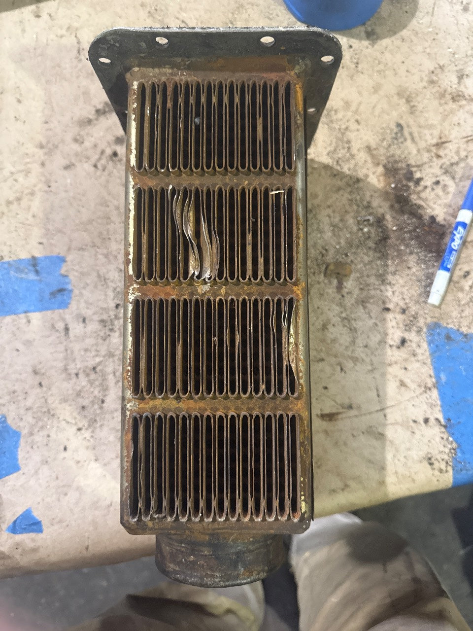 Detroit Diesel Aftercooler / Heat Exchanger Core for 8V92 - Used Core