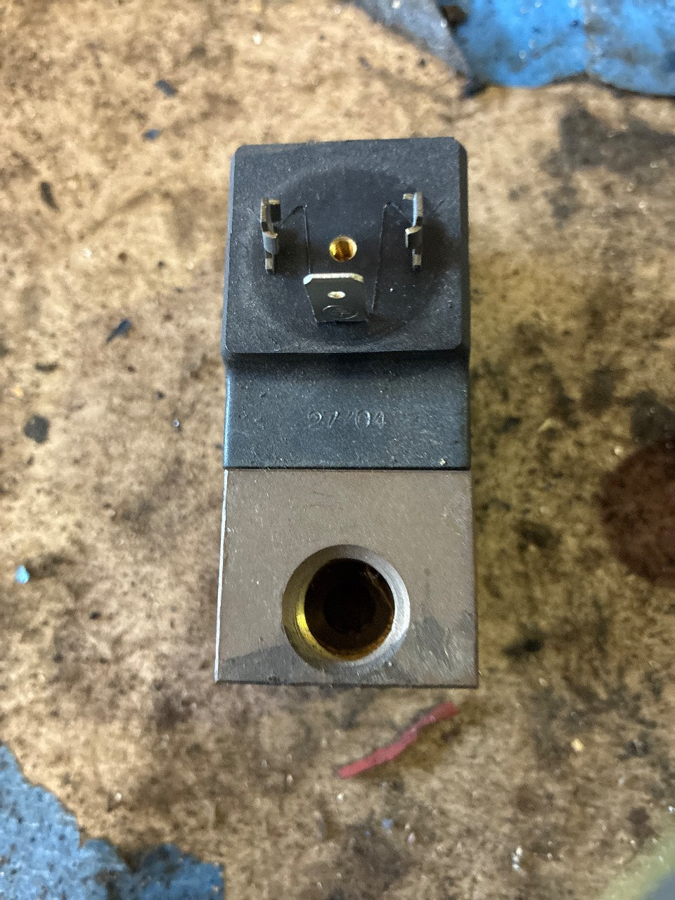Flo Control 609500/671 24VDC Solenoid Valve with 02C140.BB0 Brass Body - Used