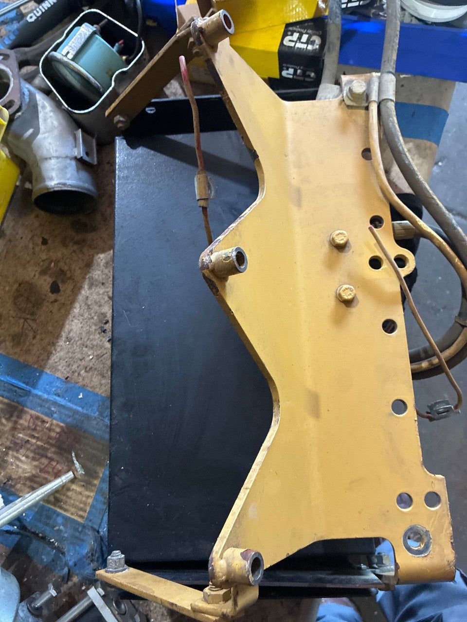 Caterpillar Marine Engine Instrument Gauge Panel Assembly - Used
