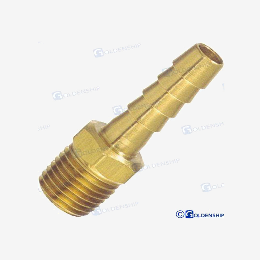 Goldenship Connector GS31066 – 5/16 Tube 1/4 NPT Thread (2-Pack)