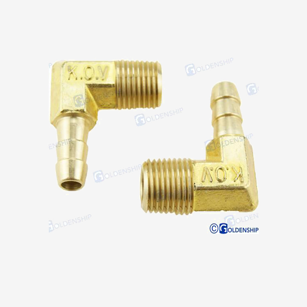 Goldenship RACOR 90º Elbow GS31166 – 1/4 NPT x 5/16 Tube Hose (2-Pack)