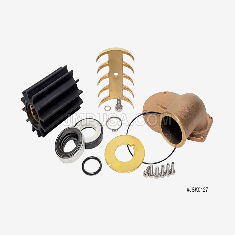 JSM0127 JMP Marine Yanmar 6LY3 Engine Cooling Seawater Pump Minor Service Kit