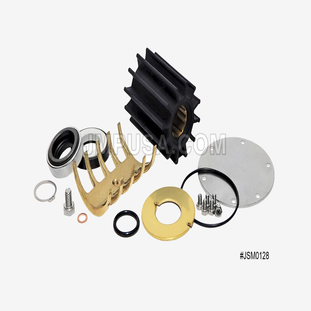 JSM0128 JMP Marine Yanmar 6LY2 Engine Cooling Seawater Pump Minor Service Kit