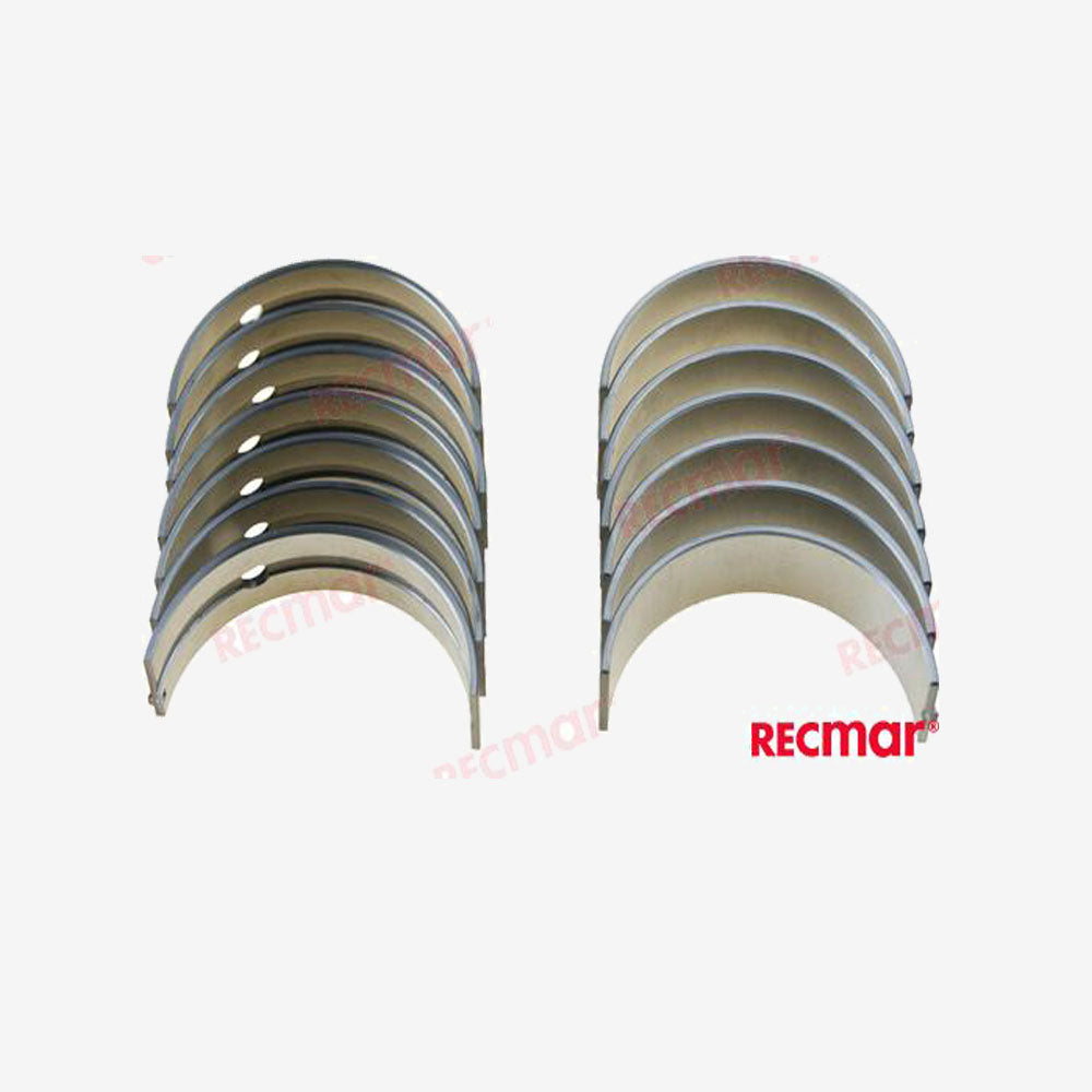RECMAR Crankshaft Bearing Kit 0.25 REC119770-02031 for Yanmar 6LP and 6LPA Engines