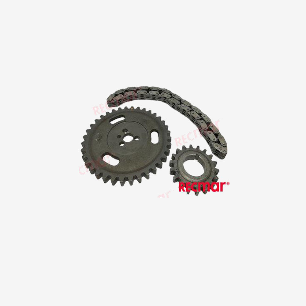 REC12501 Timing Chain | Mercruiser 17161/Volvo 3852685/OMC Replacement | 262-Link Heavy Duty