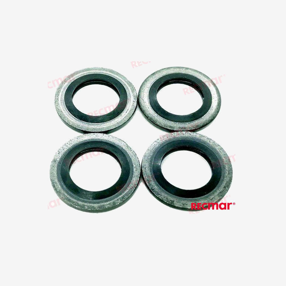 RECMAR Washer REC22190‑140002 for Yanmar 3JH & 4JH Engines – 4-Pack – Yachts & Diesels