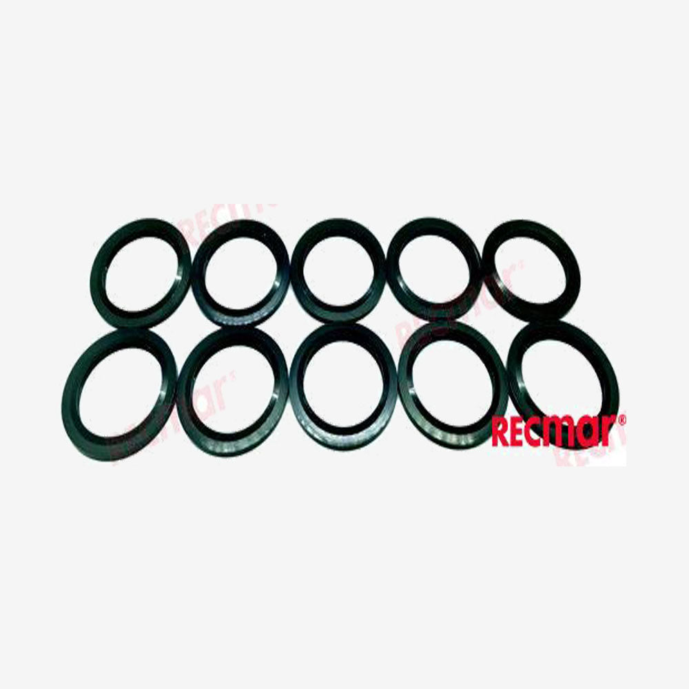 RECMAR Washer REC22190‑240002 for Yanmar 1GM10 and 6LY3 Engines – 10-Pack – Yachts & Diesels