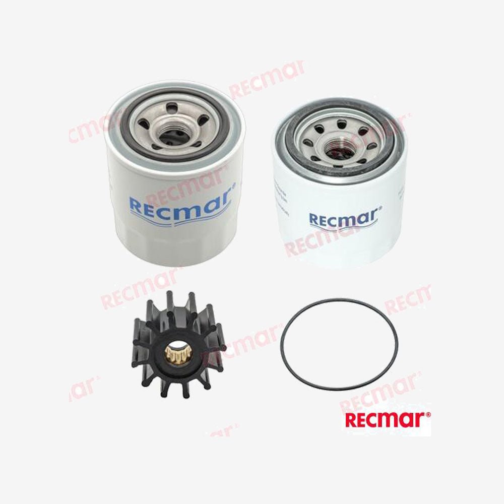 YANMAR Maintenance Kit RECSKMARINE008G – Compatible with 4JH, 4JHE, 4JH2-E, TE, THE, DTE Yanmar Marine Engines