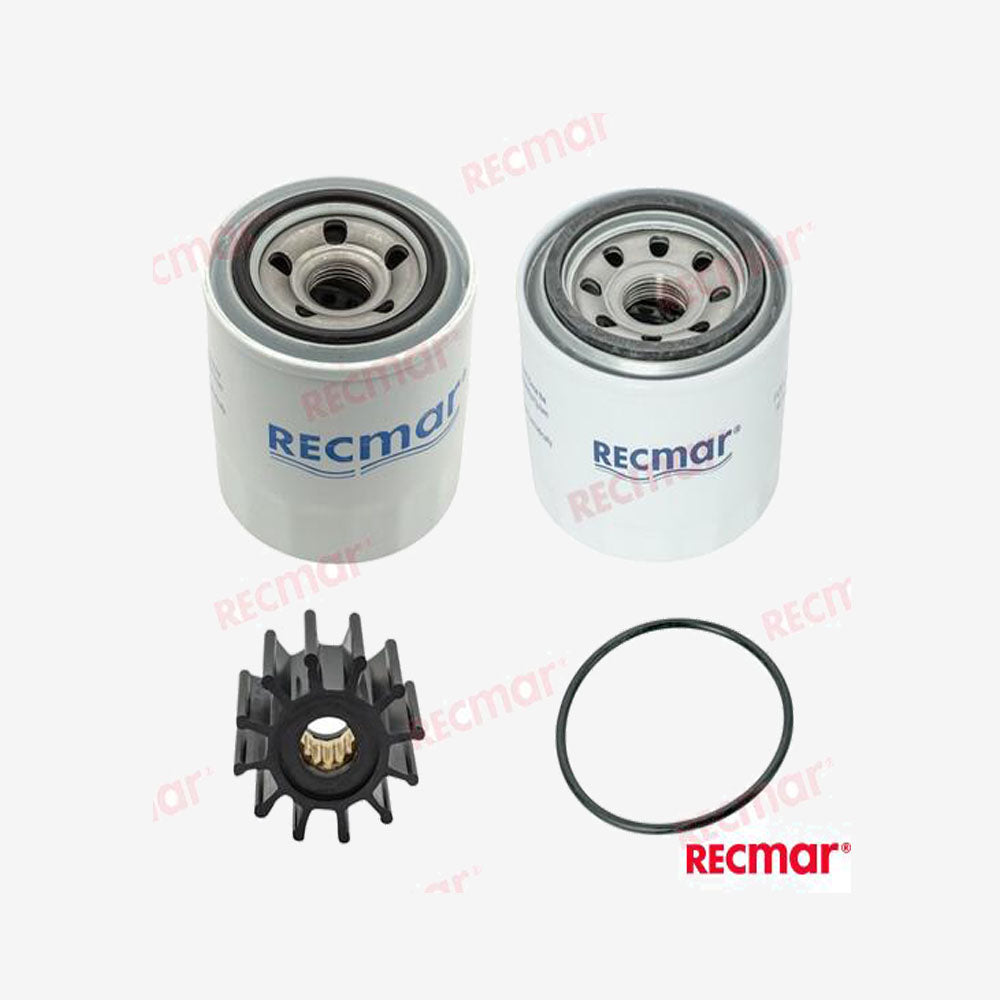 YANMAR Maintenance Kit RECSKMARINE010G – For 4JH3E and 4JH4E Engines by Recmar