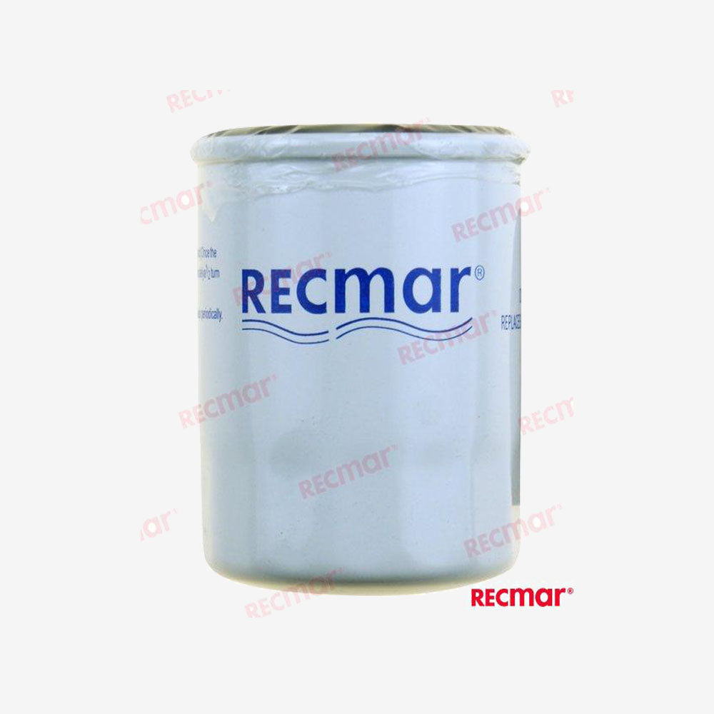 Recmar Oil Filter REC15400-RBA-F01 for Honda V-TEC150 / V-TEC175, Mercruiser & Tohatsu Outboards