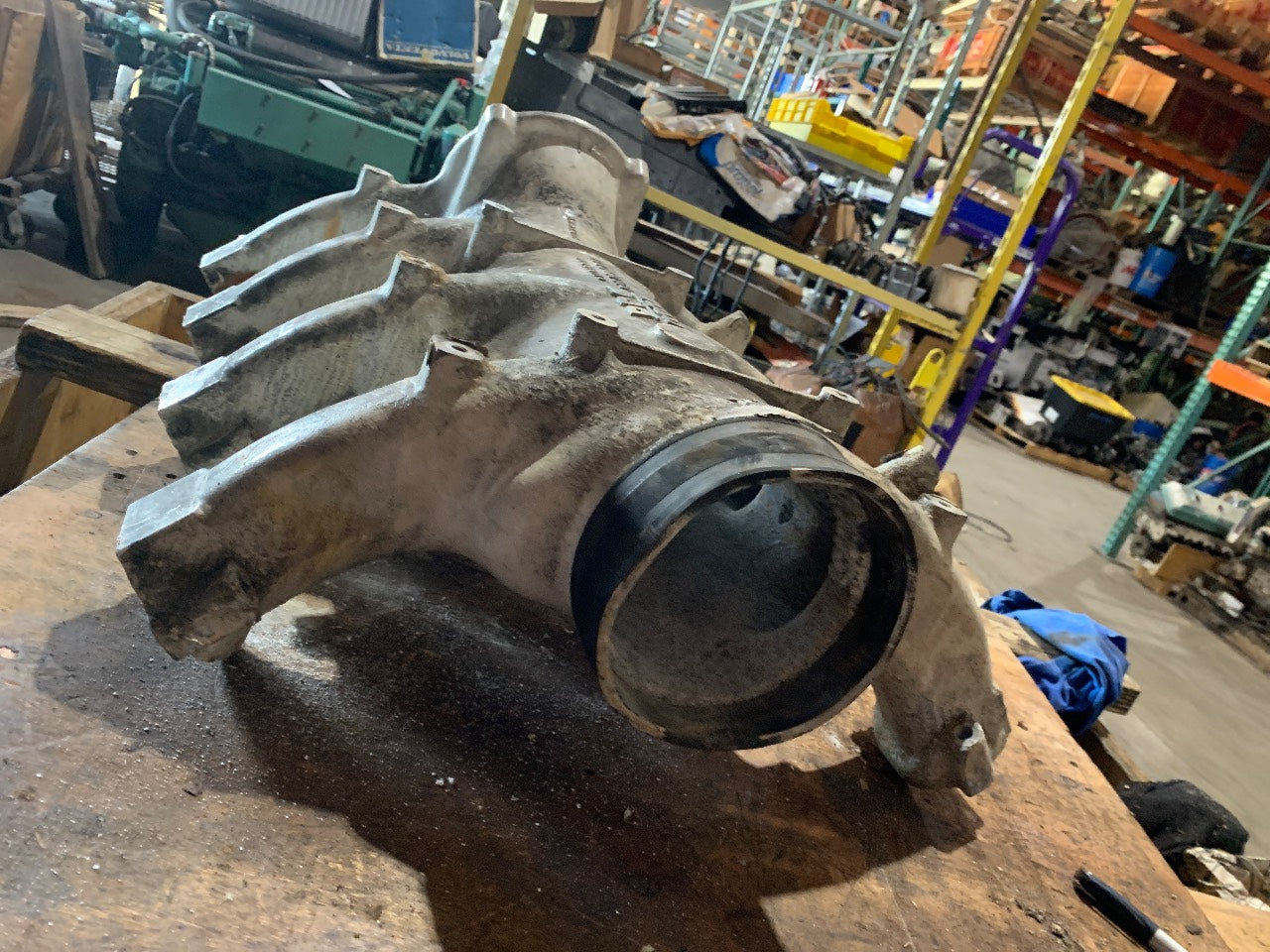 MTU 5360 900 08 37 Air Intake Manifold for Detroit Diesel / MTU Series 2000 V8 - Used