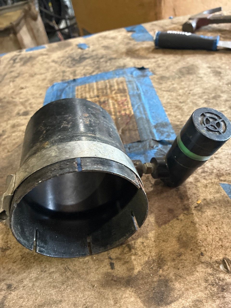 Donaldson RBX00-2225 Air Filter Service Restriction Indicator 25" H2O with Intake Sleeve - Used