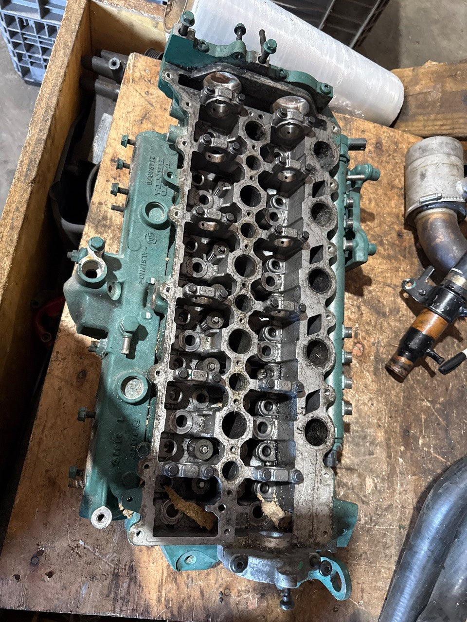 Volvo Penta 5-Cylinder Diesel Cylinder Head - Used Take-Off Core