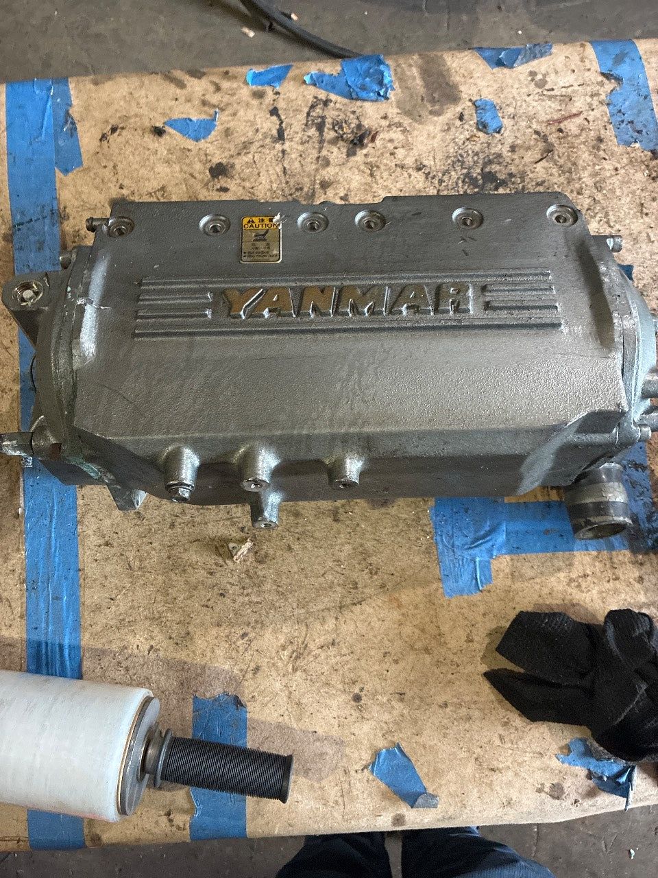 Yanmar Heat Exchanger Assembly for 6LP / 6LY Series Marine Diesel - Used