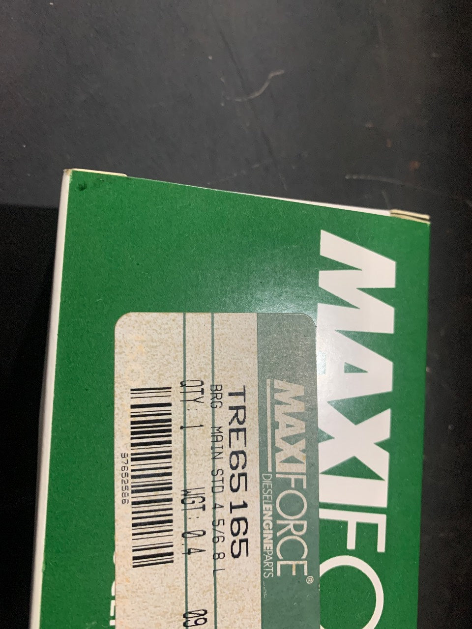 Maxiforce TRE65165 Standard Main Bearing for John Deere 4.5L / 6.8L (4045 / 6068) - New