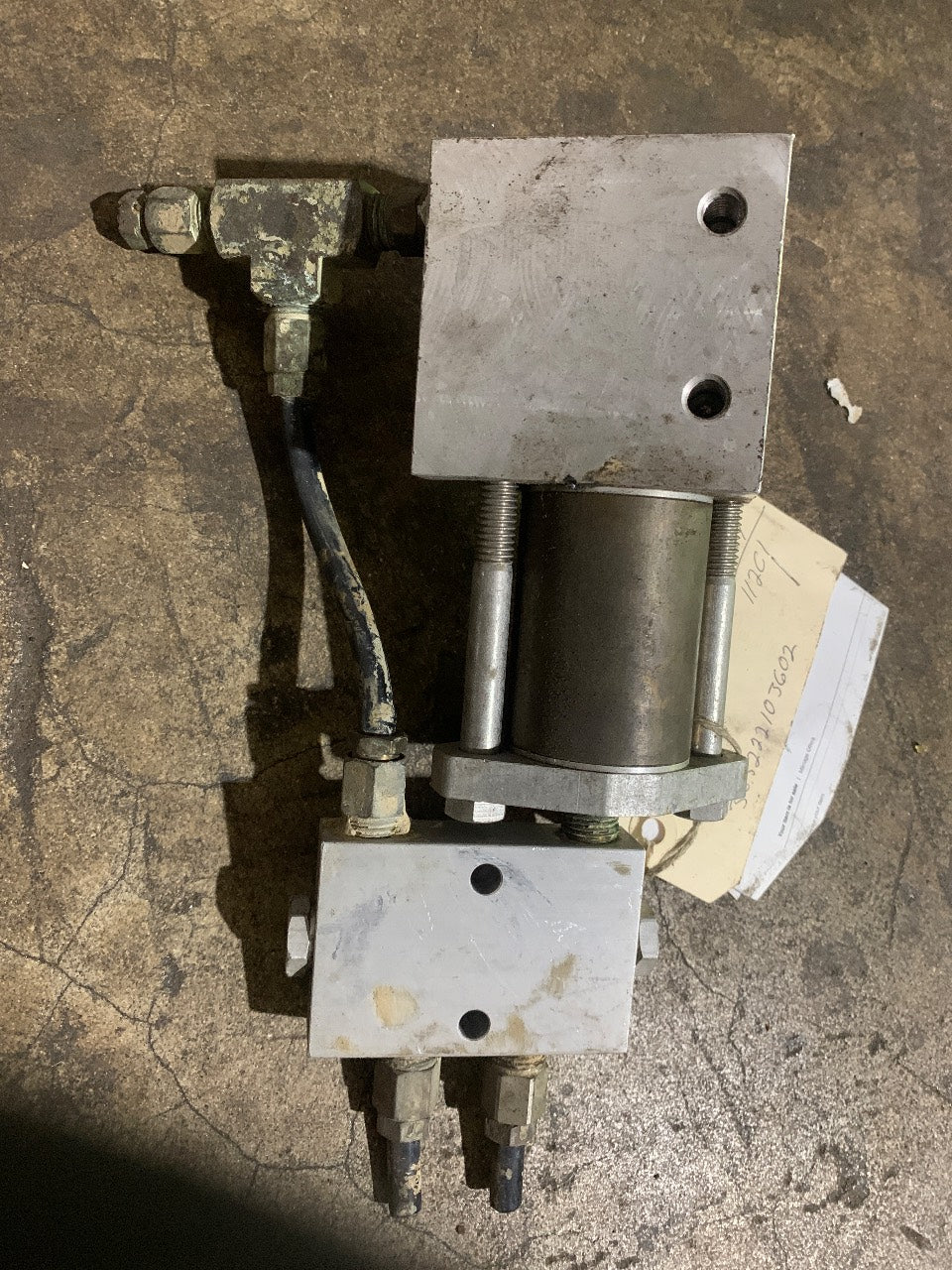 Hynautic Hydraulic Steering Autopilot Bypass Valve Manifold Assembly - Used