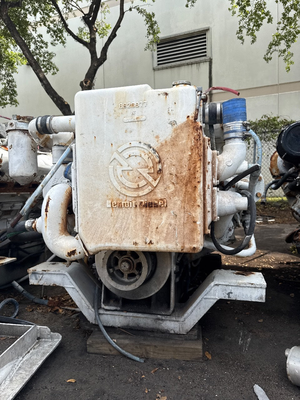 Detroit Diesel 8V92 Marine Diesel Engine - Used Take-Off / Core