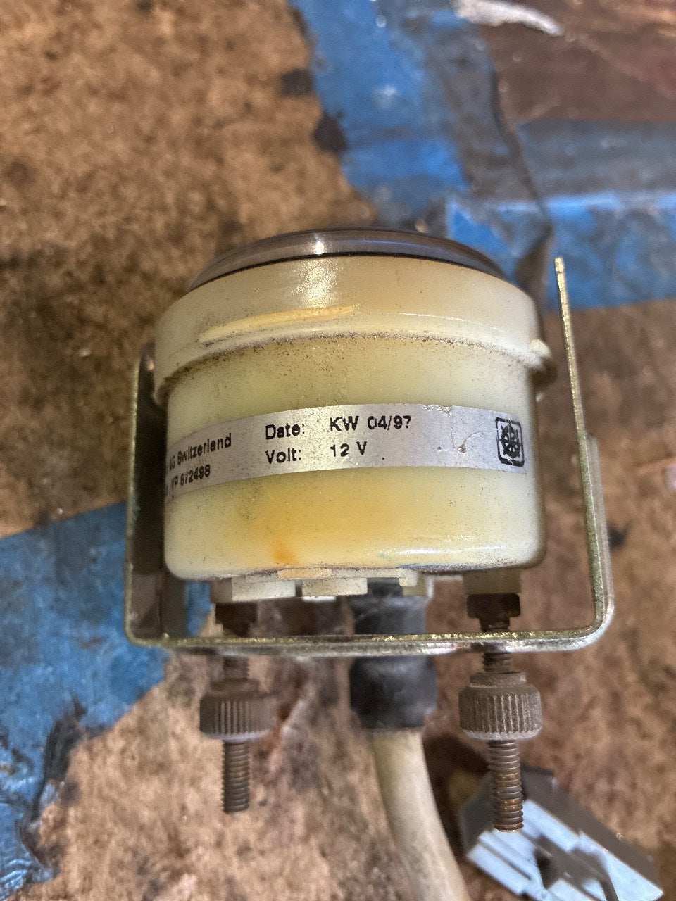 Volvo Penta 872498 Digital Trim Gauge 12V for SX/DP Sterndrive - Used