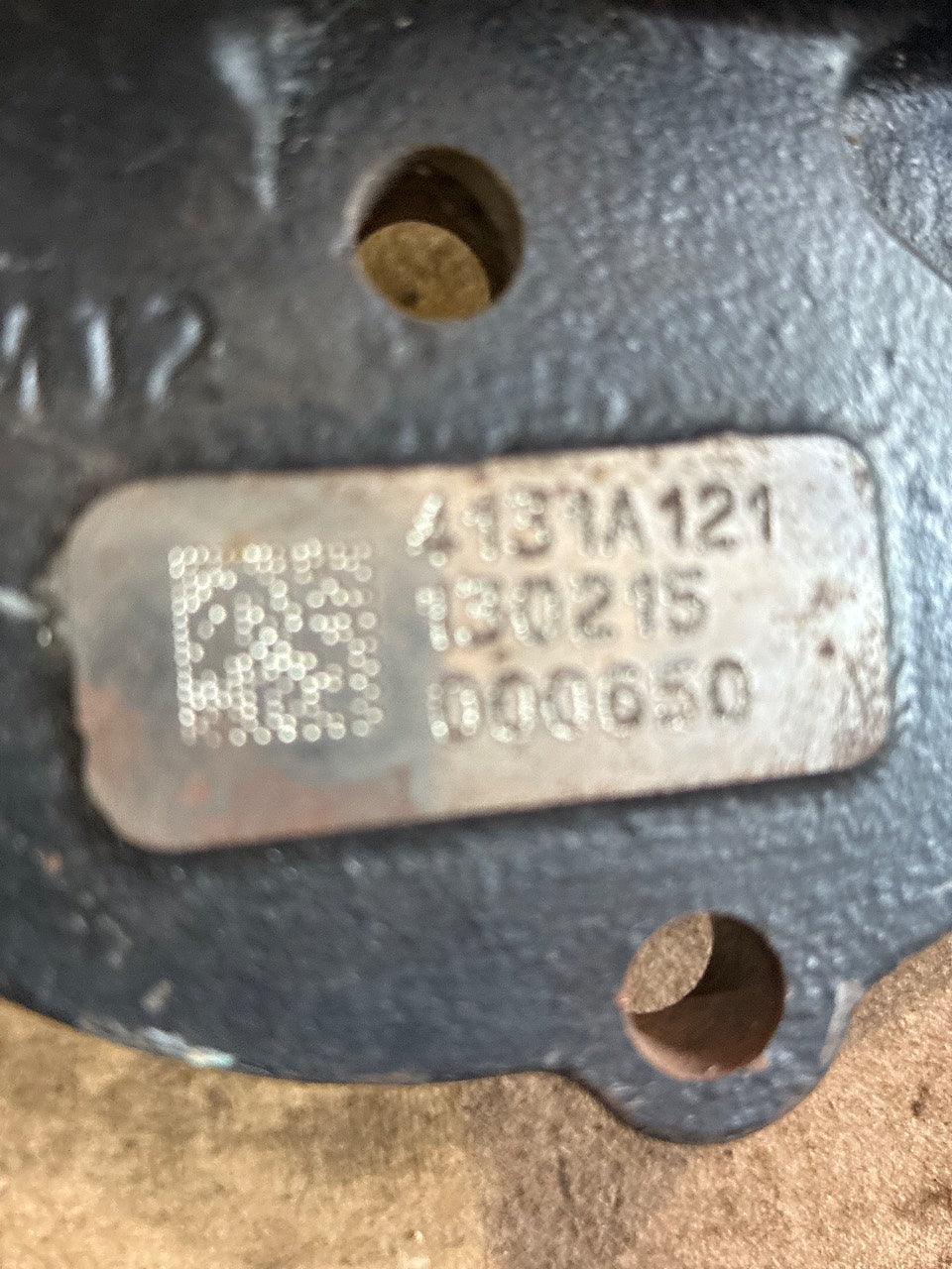 Perkins 4131A121 Water Pump for 1104 / CAT C4.4 Diesel Engine - Used