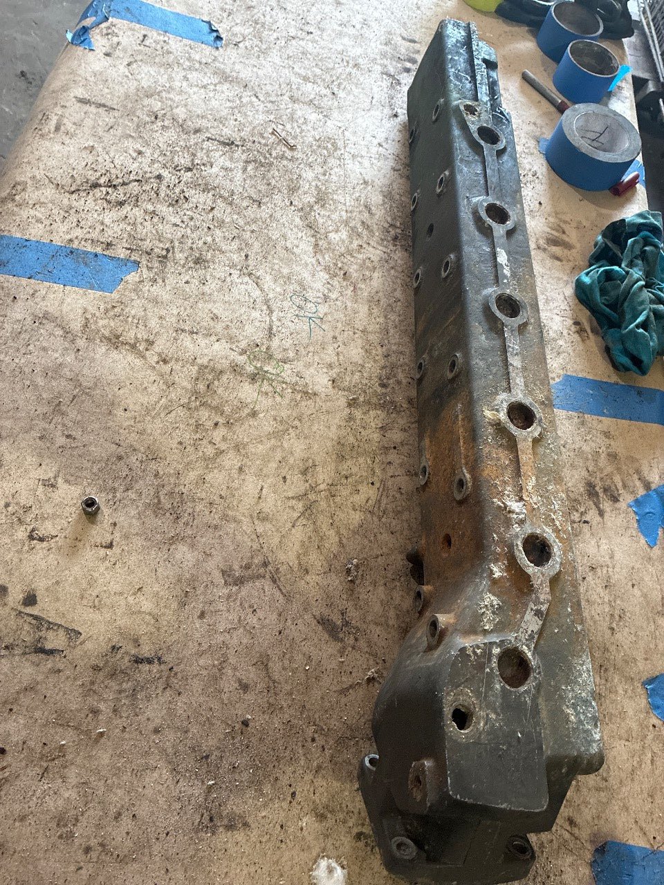 Cummins 6-Cylinder Marine Water-Cooled Exhaust Manifold - Used Core