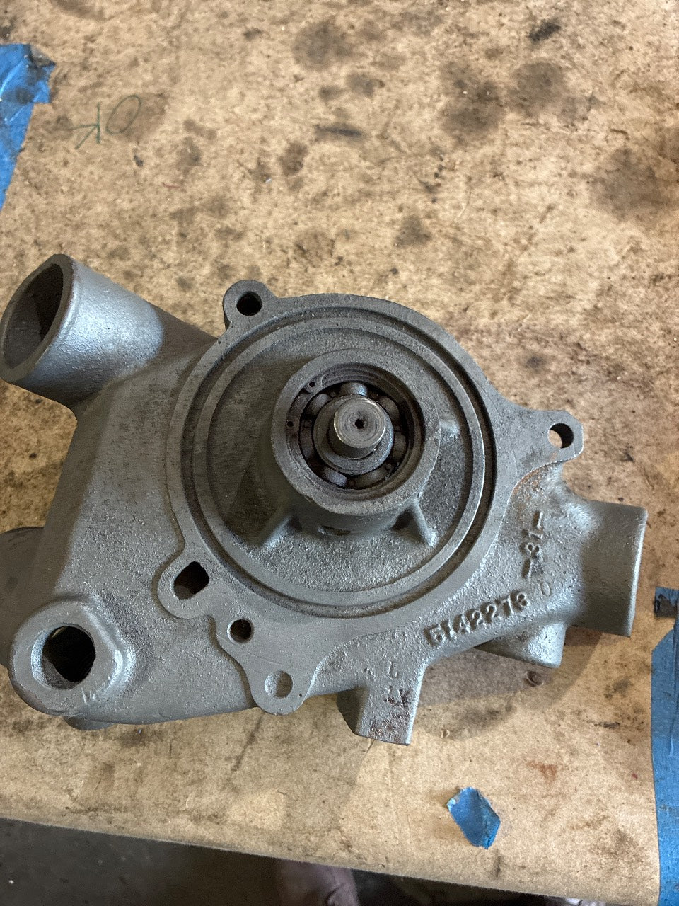 Detroit Diesel 5142273 Fresh Water Pump for V-71 Series - Rebuilt