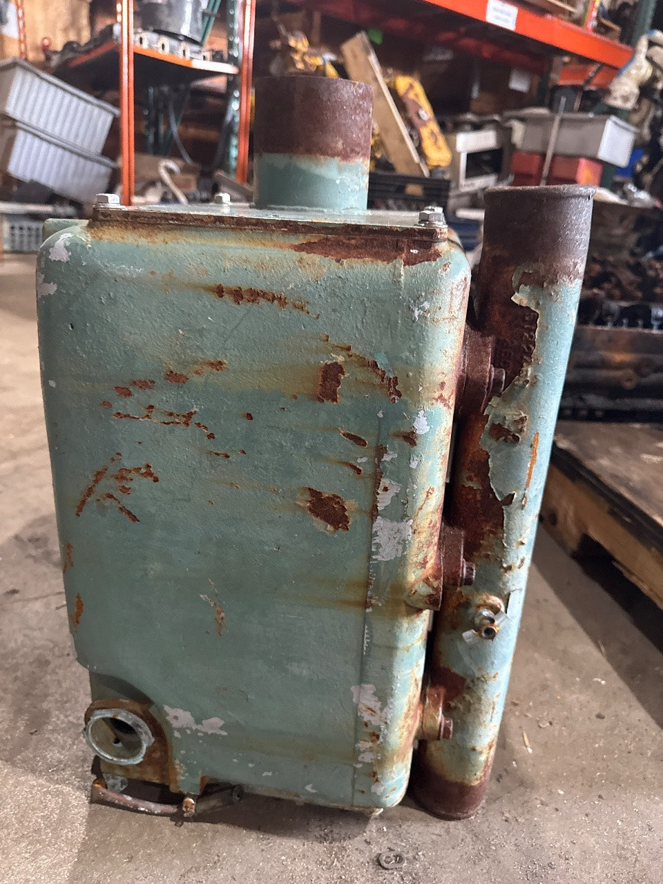 Detroit Diesel Marine Heat Exchanger Expansion Tank for 12V-71 - Used