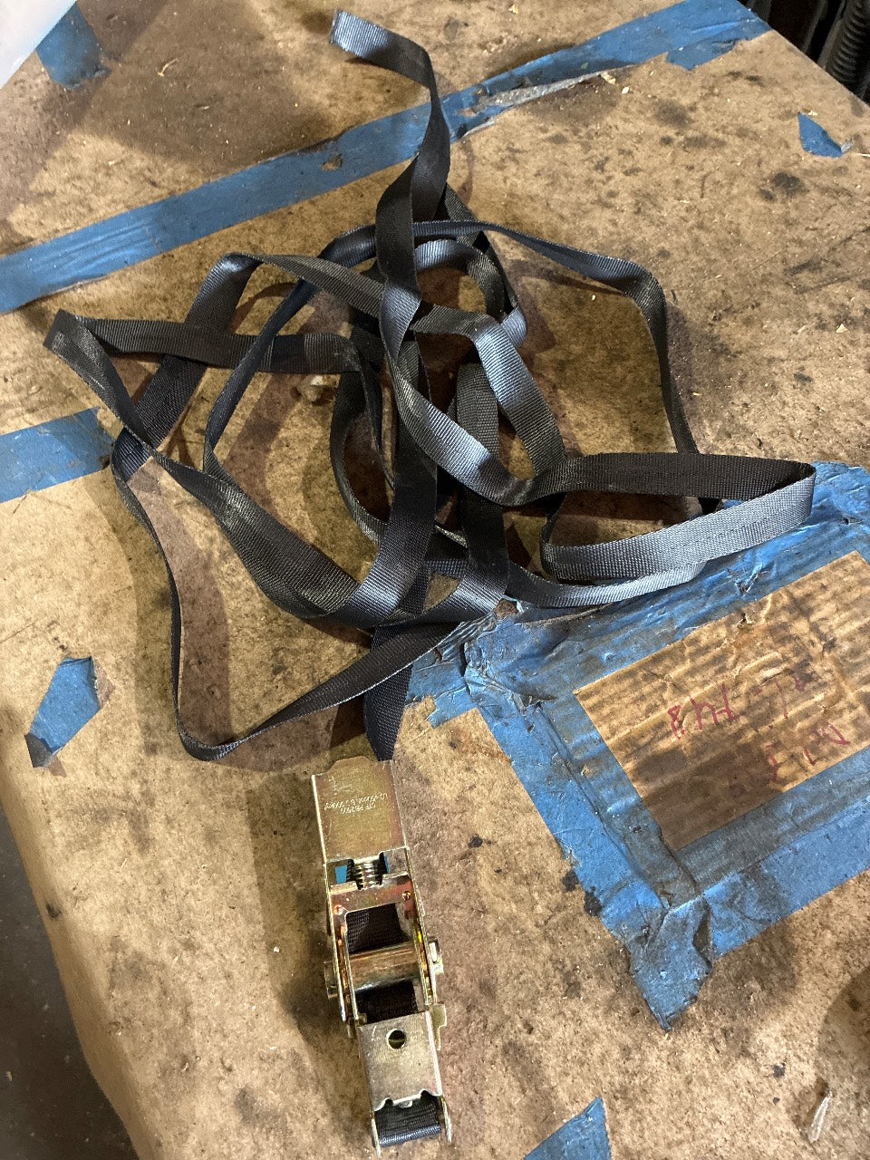 Rapid Marine 5m Polyester Ratchet Tie-Down Strap LC 900 daN - Used