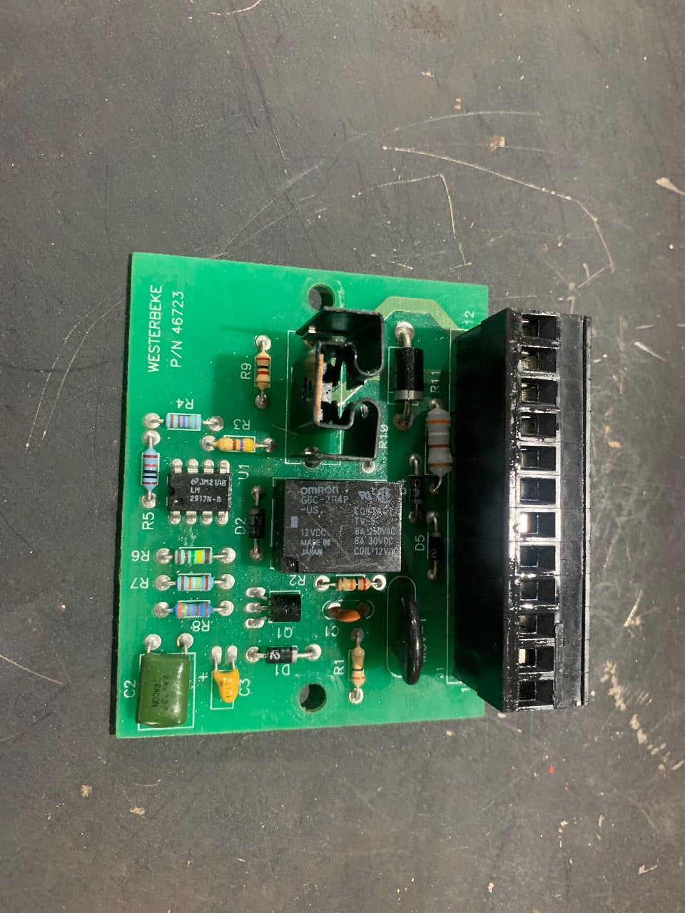 Westerbeke 46723 PC Board Overspeed Control (60Hz) for Marine Generators