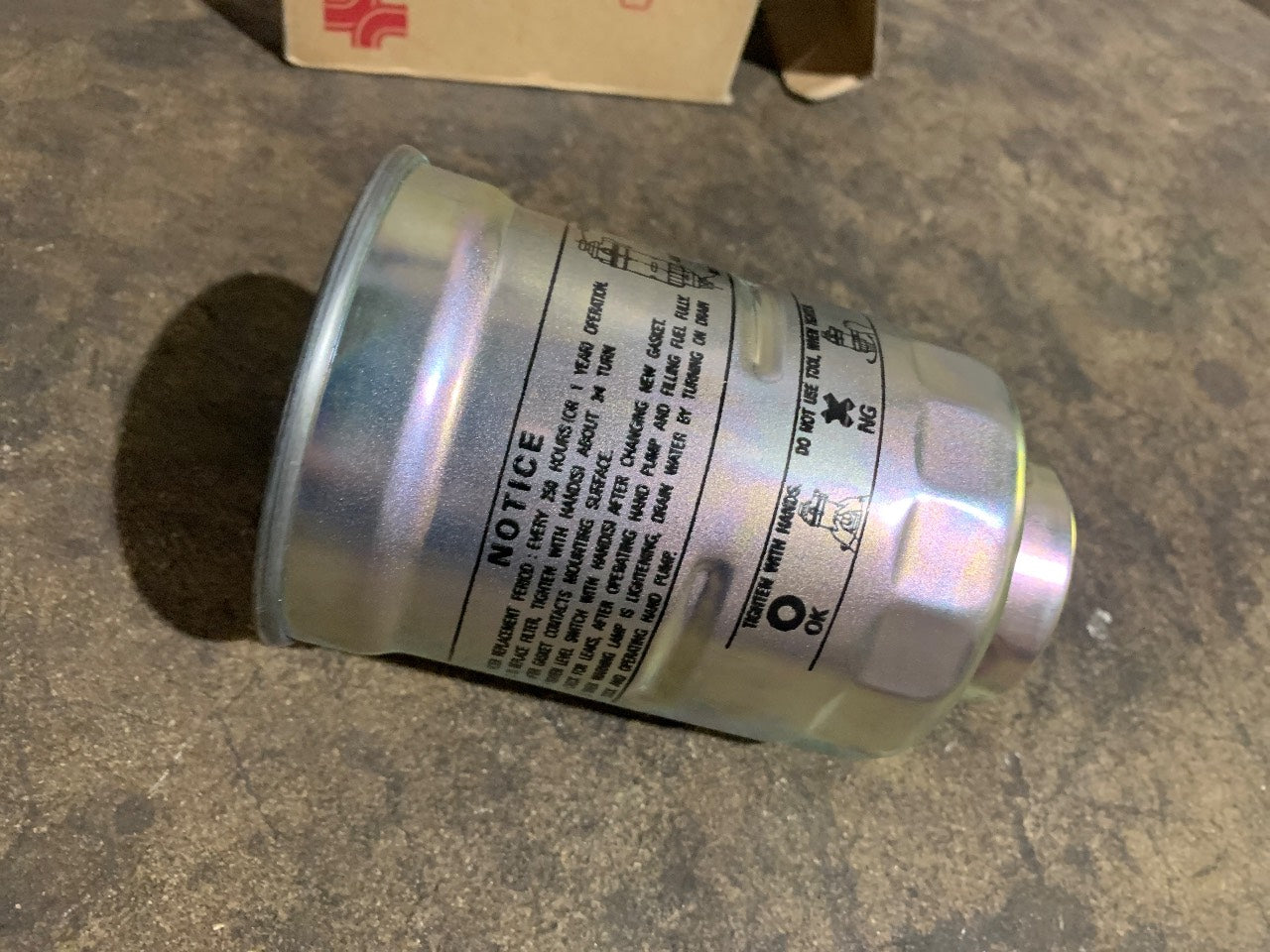 Yanmar 119773-55510 Fuel Filter / Strainer Assembly - New