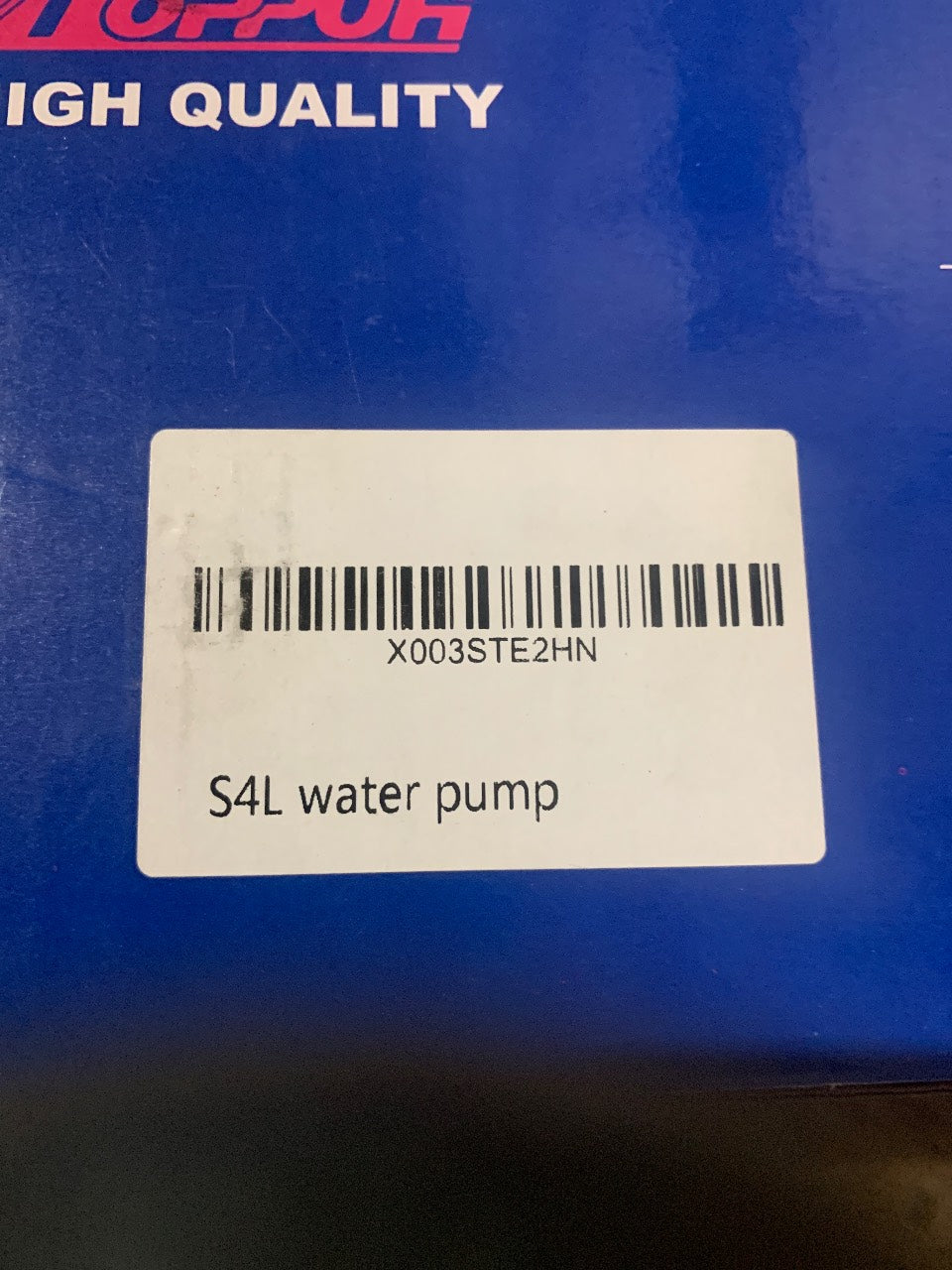 Mitsubishi S4L Freshwater Coolant Water Pump - New Aftermarket