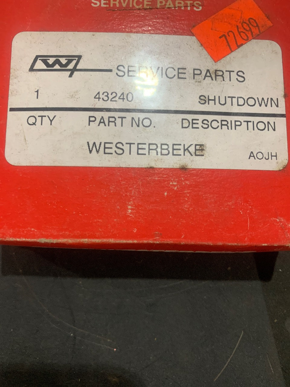 Westerbeke 43240 Shutdown Overspeed Control Board for Marine Generator - New